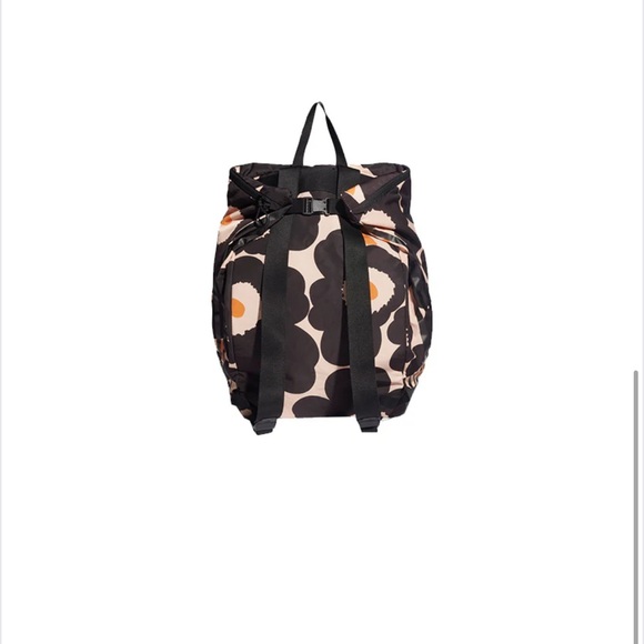 Adidas x Marimekko Unikko Floral Backpack Black/Orange/Pink - Picture 3 of 10